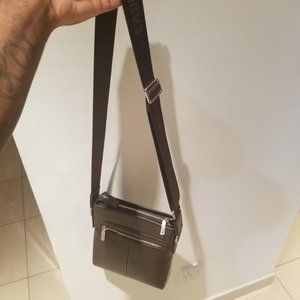 Men's Genuine Leather Shoulder Bag, Business Crossbody Bag for Men Messenger Bag